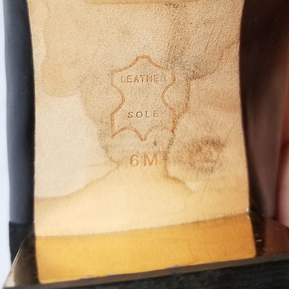 Tory Burch GiGi Leather Pointed Toe Pumps Black - Picture 9 of 15